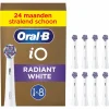 Opzetborstels iO Radiant White Wit 8 stuks^Oral-B