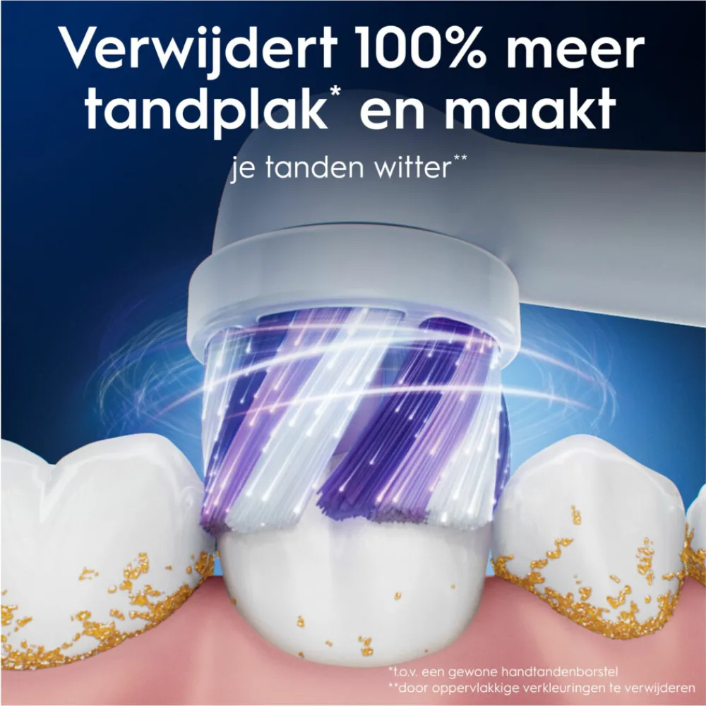 Opzetborstels iO Radiant White Wit 8 stuks^Oral-B