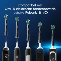 Opzetborstels Pro Cross Action Zwart 8 stuks^Oral-B Best
