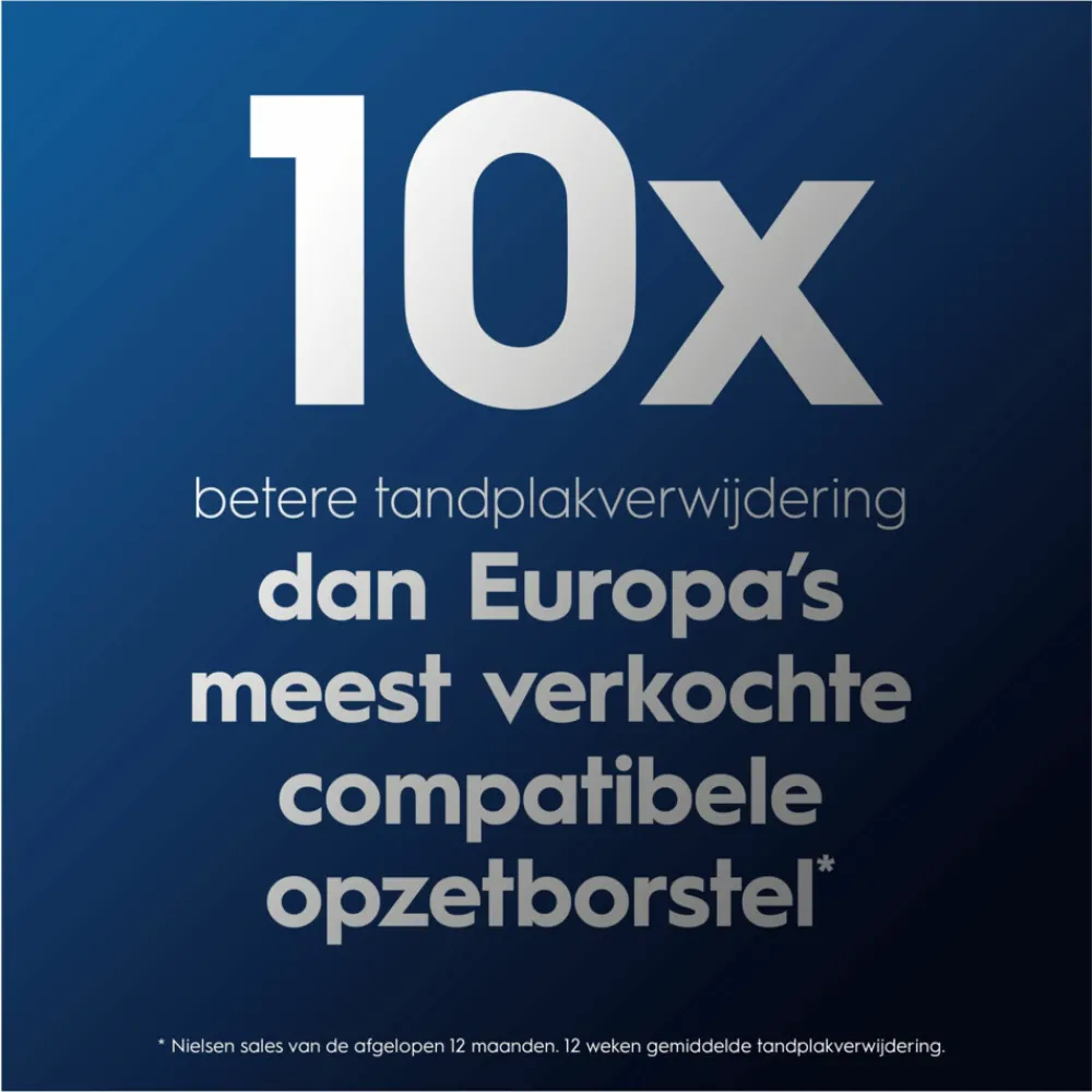 Opzetborstels Pro Cross Action Zwart 8 stuks^Oral-B Best