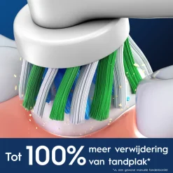 Tandenborstels<Oral-B Opzetborstels Pro Cross Action Wit 9 stuks