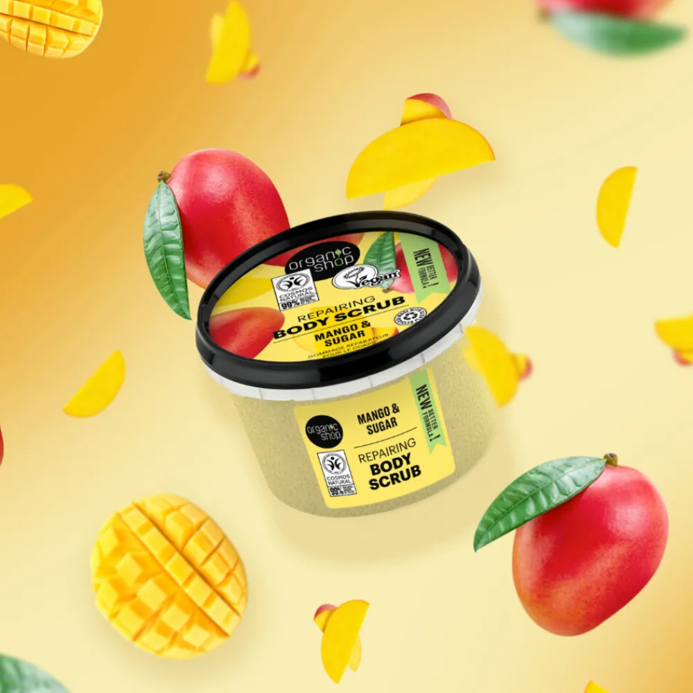 Bad & Douche<Organic Shop Repairing Body Scrub Mango 250 ml
