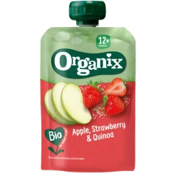 Online Knijpfruit Maandbox 12+ mnd - Havermout Abrikoos & Banaan 12 x 100 gr + Haver Appel & Banaan 12 x 100 gr + Appel Aardbei & Quinoa 6 x 100 gr Pakket Baby & Peutervoeding