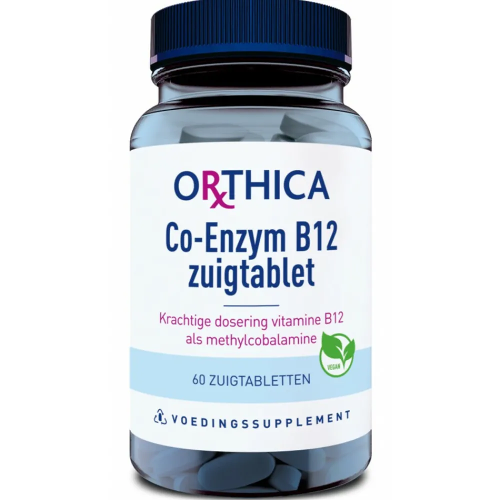 Vitaminen<Orthica Co-Enzym B12 60 zuigtabletten