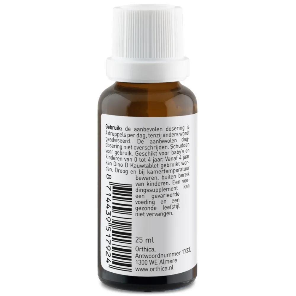 Vitaminen & Supplementen|Vitaminen<Orthica Dino D Druppels 25 ml