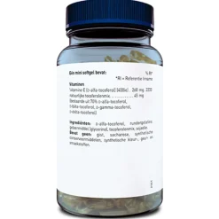 Vitaminen<Orthica E-400+ 60 softgels