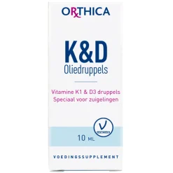Vitaminen & Supplementen|Vitaminen Kind<Orthica K&D 10 ml