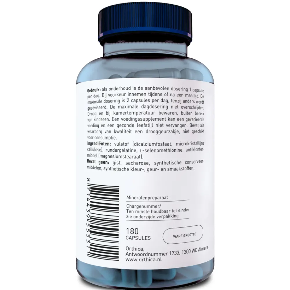 L-Selenomethionine-100 180 capsules^Orthica Sale