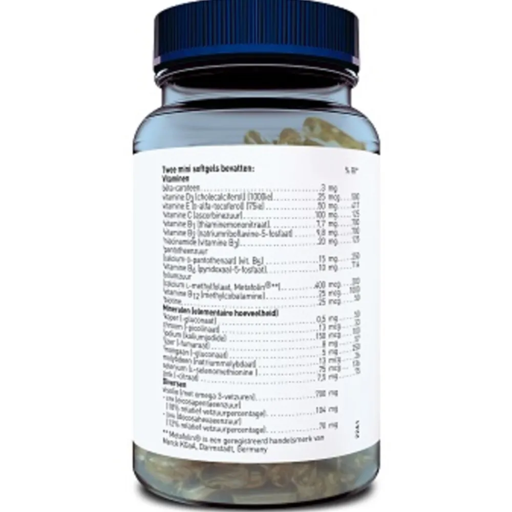 Multi Energie 60 softgels Mineralen|Multi Vitaminen En Mineralen