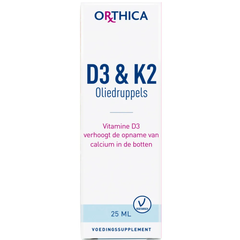 Oliedruppels D3 & K2 25 ml^Orthica Discount