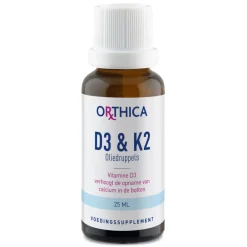 Oliedruppels D3 & K2 25 ml^Orthica Discount