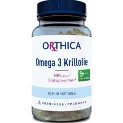 Clearance Omega-3 Krillolie 60 softgels Speciale Bestanddelen