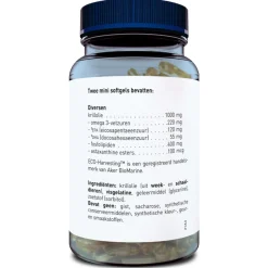 Clearance Omega-3 Krillolie 60 softgels Speciale Bestanddelen