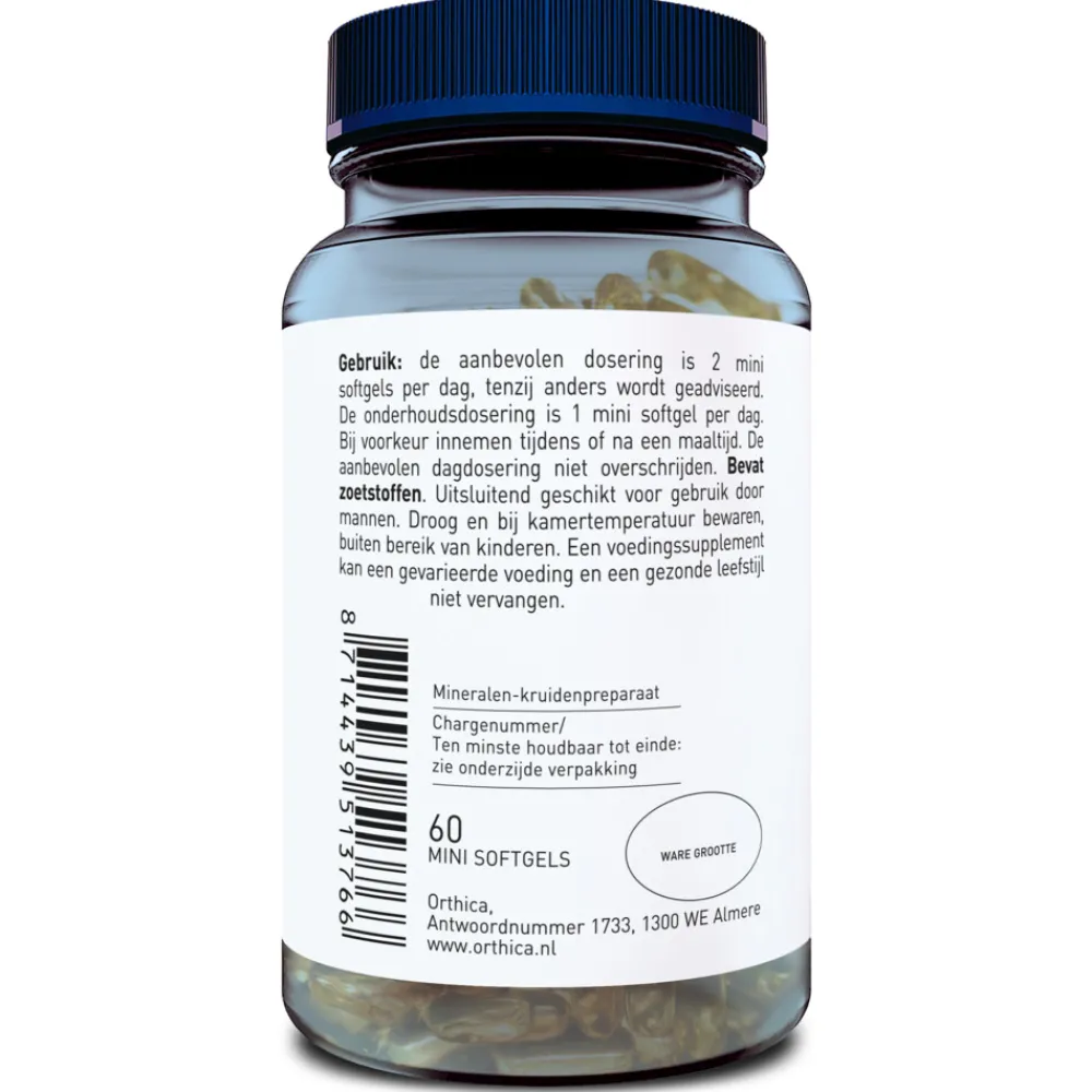 Clearance Prostaat Support 60 softgels Voor Vrouw Of Man