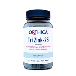 Tri Zink 25 60 capsules^Orthica Best