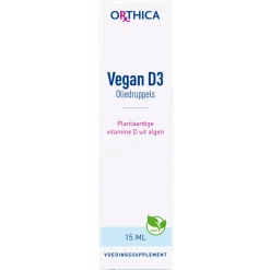 Hot Vegan D3 druppels 15 ml Vitaminen
