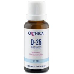 Vitamine D-25 Oliedruppels 15 ml^Orthica Hot
