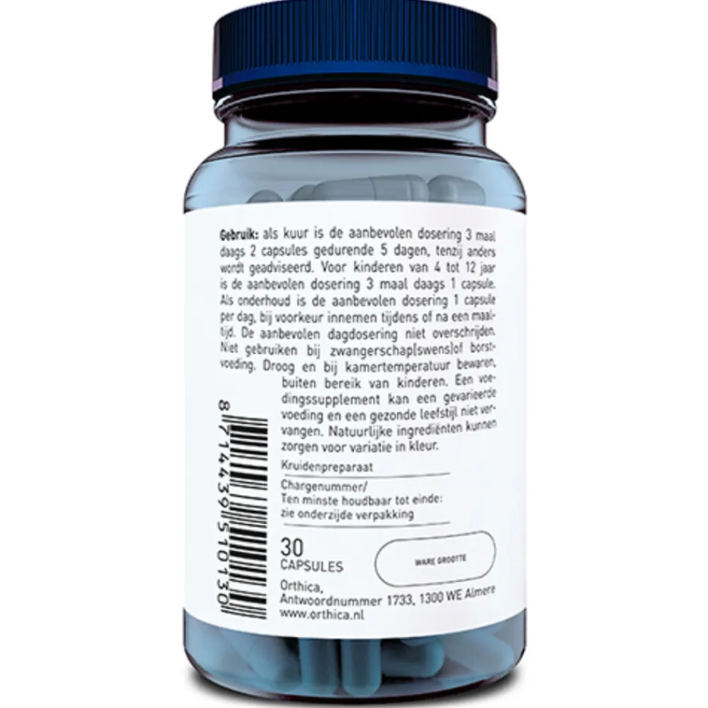 Weerstand Kuur 30 capsules^Orthica Hot