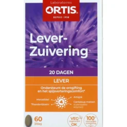 Outlet Methoddrn Lever Zuivering 60 tabletten Organen