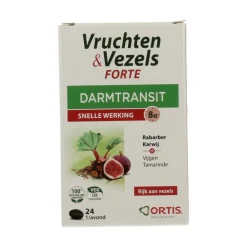Organen<Ortis Vruchten&Vezels Forte 24 tabletten