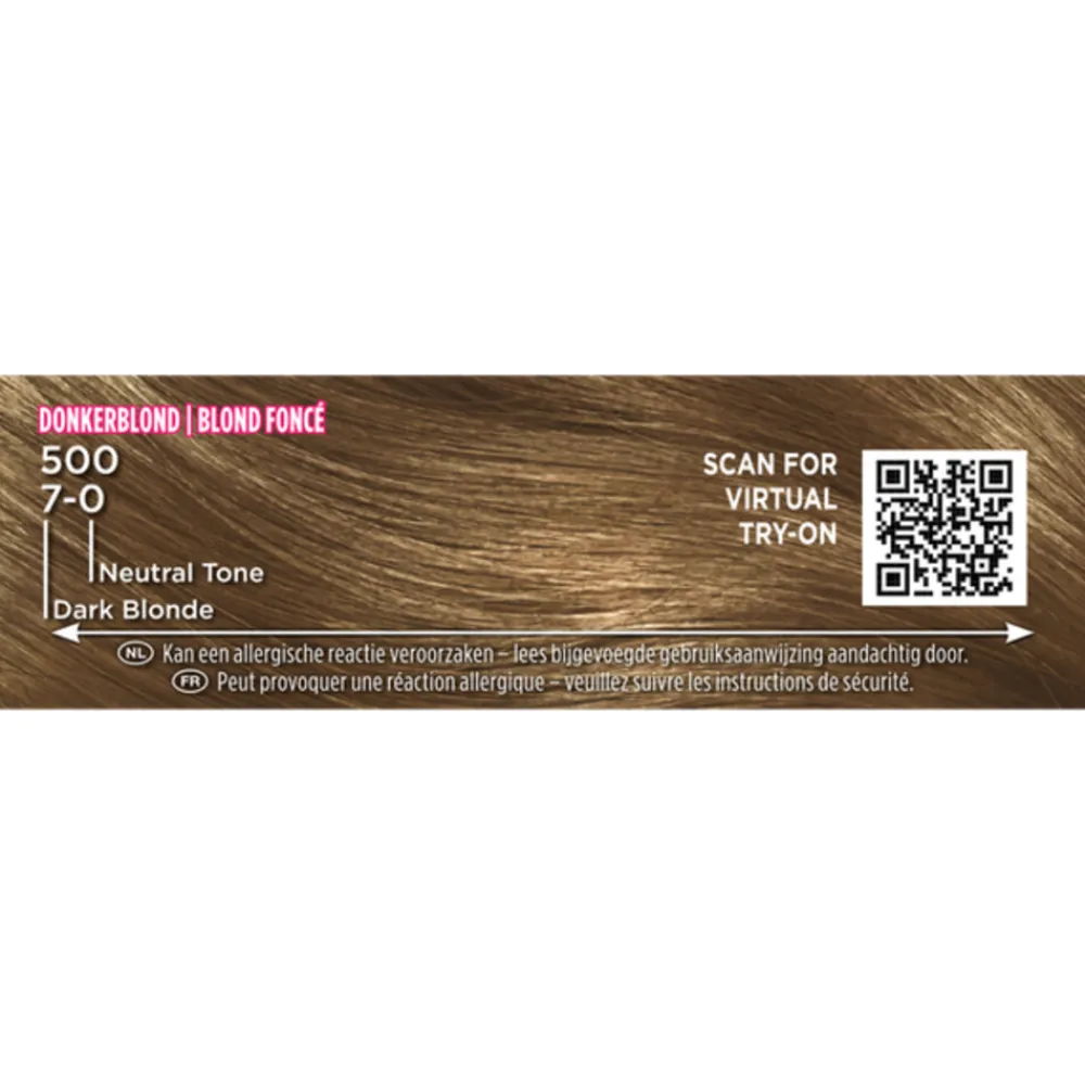 Intensive Oil-Care Color Haarkleuring 500 Donkerblond^Palette New