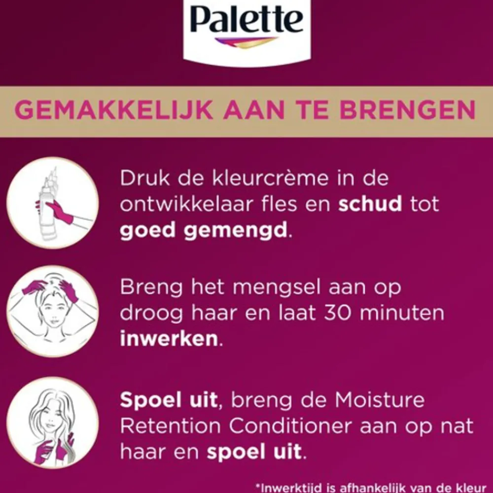 Haarkleuring<Palette Intensive Oil-Care Color Haarkleuring 600 Lichtbruin