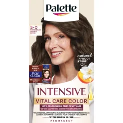 Haarkleuring<Palette Vital Care 5-0 Middenbruin