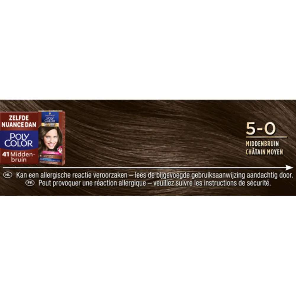 Haarkleuring<Palette Vital Care 5-0 Middenbruin