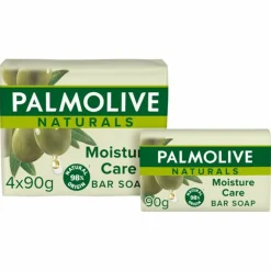 Tabletzeep Naturals Olijf & Melk 4x 90 gr^Palmolive Best