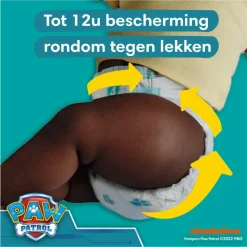 Baby Dry Luiers Paw Patrol Maat 5 (11-16 kg) 186 stuks^Pampers Clearance