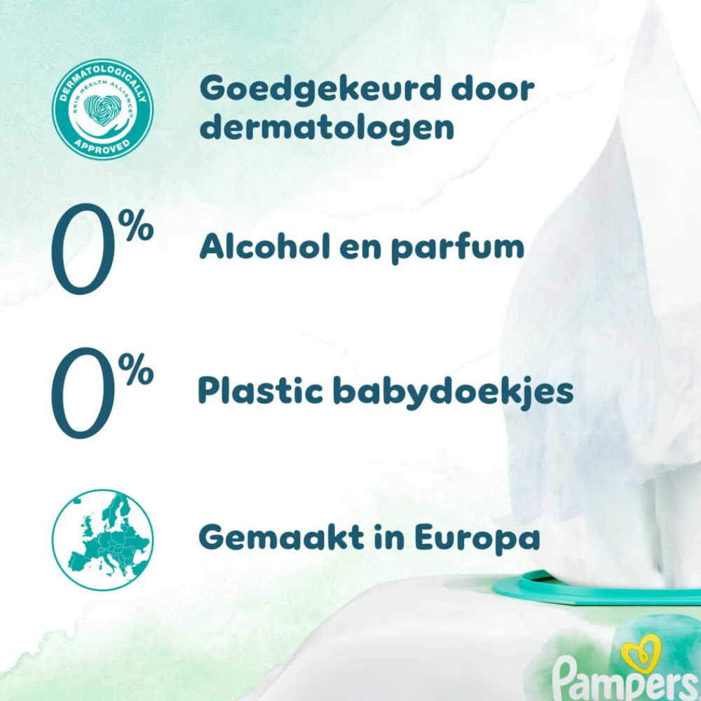 Billendoekjes Harmonie 18x46 = 828 stuks^Pampers New