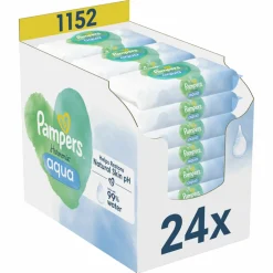 Billendoekjes Harmonie Aqua 24x48 = 1152 stuks^Pampers Online