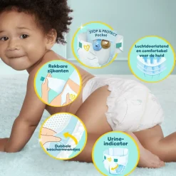 Luiers<Pampers Premium Protection Luiers Maat 5 (11-16 kg) 152 stuks