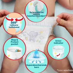 Luiers<Pampers Premium Protection Luierbroekjes Maat 5 (11-17 kg) 144 stuks