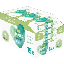 Babydoekjes|Luiers<Pampers Premium Protection Luiers Maat 2 en Harmonie Aqua Billendoekjes 720 stuks Pakket