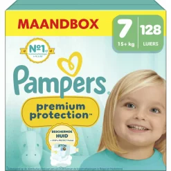 Premium Protection Luiers Maat 7 (15+ kg) 128 stuks^Pampers Clearance