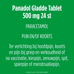 Advance Caplet 500mg 20 tabletten^Panadol Best