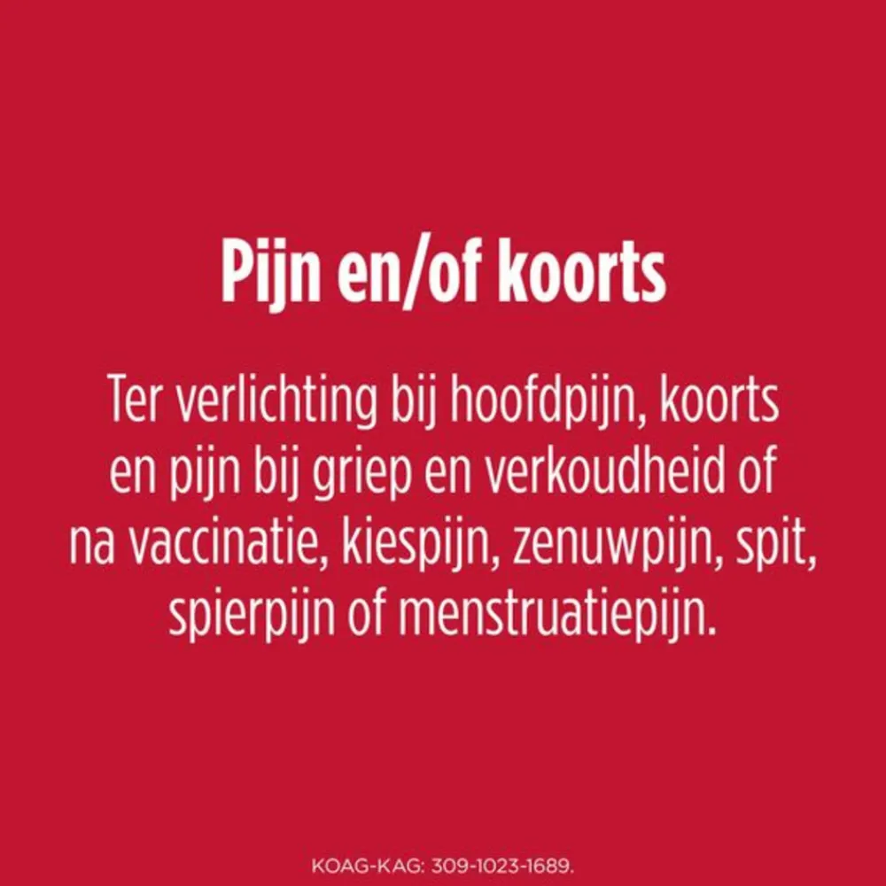 Hot Plus Gladde Tablet 500 mg 48 tabletten Pijnstillend