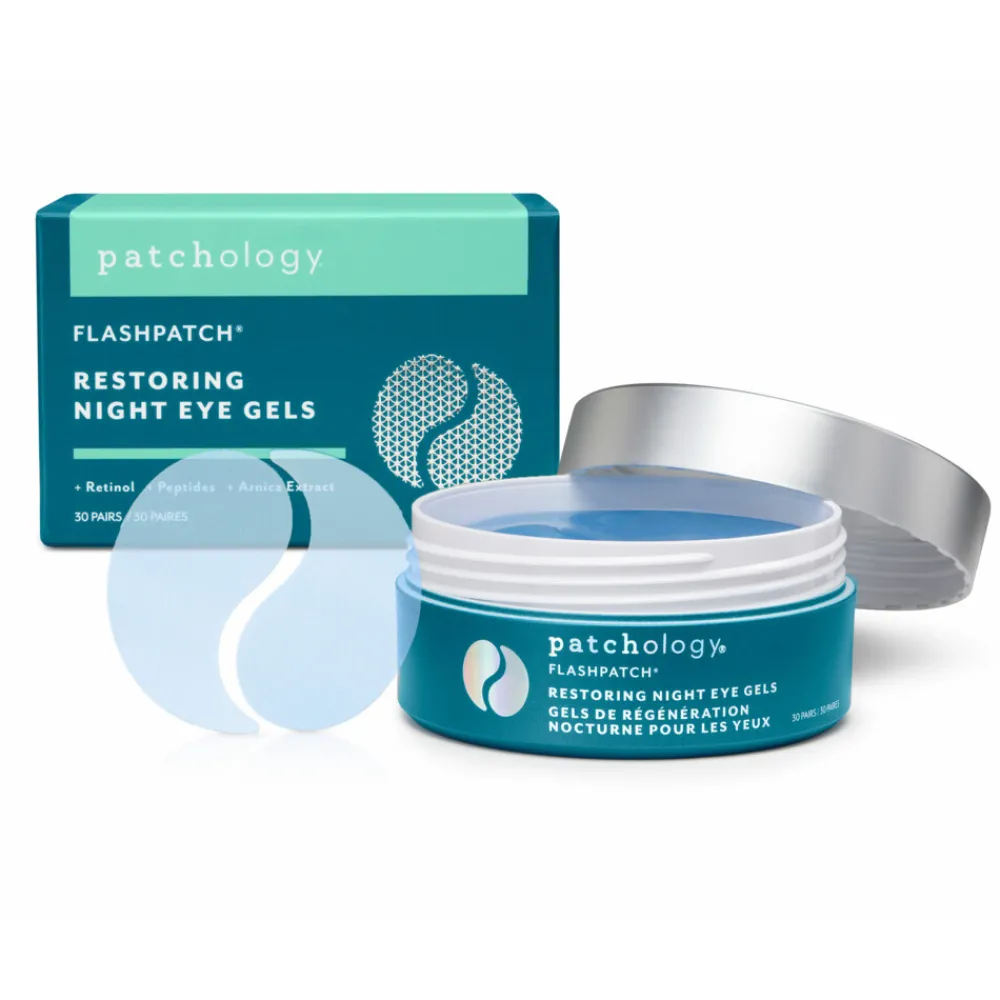 Sale FlashPatch Oog Gel Patches 30-pack Restoring Night 30 stuks Oogcrème