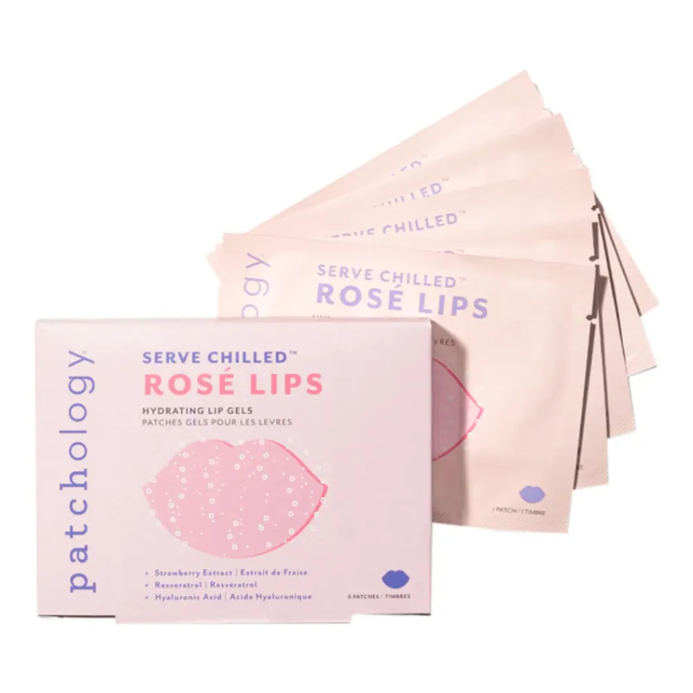 Lipverzorging<Patchology Hydrating Lip Gels Serve Chilled Rose 5 stuks
