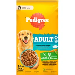 Hondenvoer<Pedigree Adult Hondenbrokken Vis en Groenten 12 kg