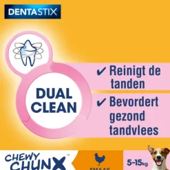 Dentastix Chewy Chunx Hondensnacks Mini Kip 68 gr^Pedigree Online
