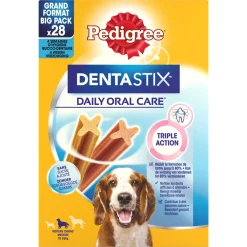 Snacks<Pedigree Dentastix Hondensnacks Medium Multipack 28-pack 720 gr