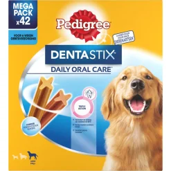 Snacks<Pedigree Dentastix Hondensnacks Maxi Multipack 42-pack 1,62 kg