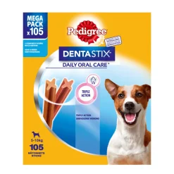 Snacks<Pedigree Dentastix Mini Multipack 105-pack 1,65 kg