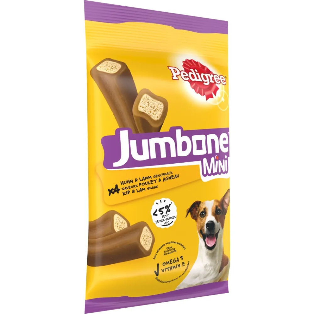 Jumbstone Hondensnacks Mini Kip & Lam 160 gr^Pedigree Discount