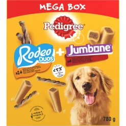 Megabox Hondensnacks Rodeo en Jumbone 780 gr^Pedigree Clearance