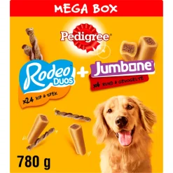 Megabox Hondensnacks Rodeo en Jumbone 780 gr^Pedigree Clearance