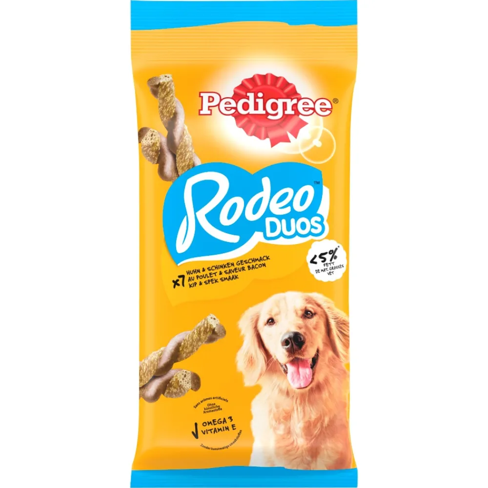 Rodeo Kauwsticks Duo Hondensnacks Kip & Bacon 123 gr^Pedigree Hot