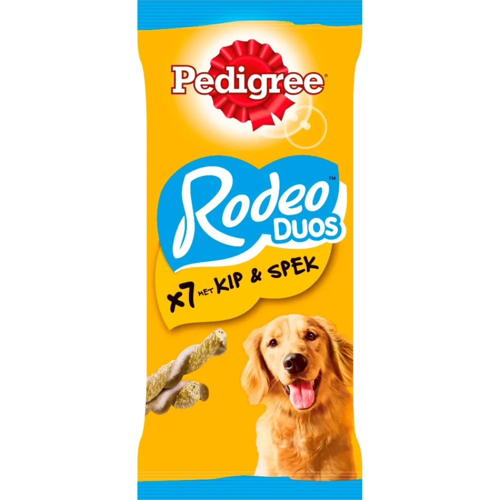 Rodeo Kauwsticks Duo Hondensnacks Kip & Bacon 123 gr^Pedigree Hot